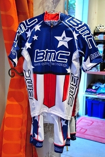上下セット ジャージ BMC ジョージ ヒンカピー アメリカチャンピオンジャージ