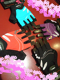 女性用 自転車 グローブ