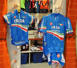 イタリアナショナルジャージ キッズ サイクルジャージ